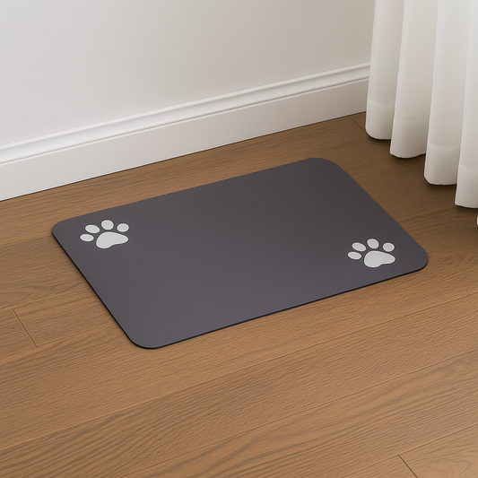 Alfombrilla de Comida para Mascotas